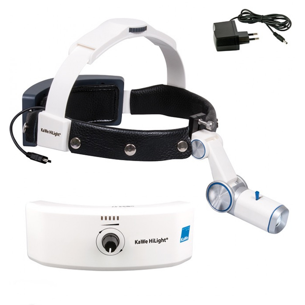 Налобный осветитель КаWe HiLight LED H-800. Набор 1